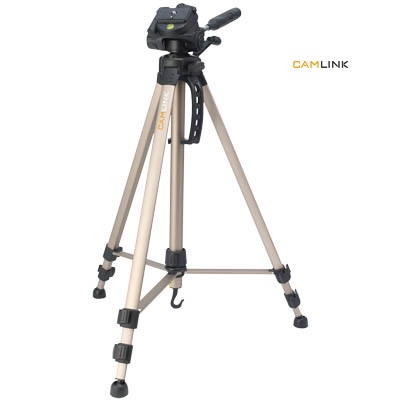 Τρίποδας για φωτογραφική μηχανή ή βιντεοκάμερα 1560mm CL-TP 2500 CAMLINK –  Antoniadis Electro – Αντωνιάδης Ηλεκτρονικά