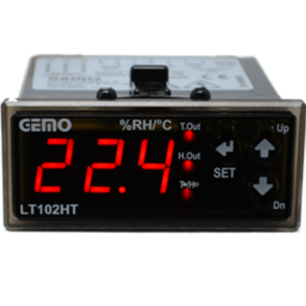Υγρασιόμετρο-θερμόμετρο ψηφιακό 1 επαφή LT102HT GEMO - Antoniadis Electro -  Αντωνιάδης Ηλεκτρονικά