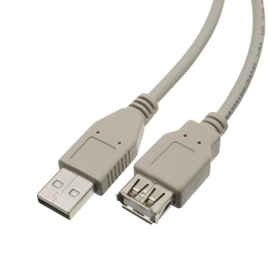 Καλώδιο USB 2.0 προέκταση A/F 5m γκρί CLB T1902-020 VICTRONIC – Antoniadis  Electro – Αντωνιάδης Ηλεκτρονικά